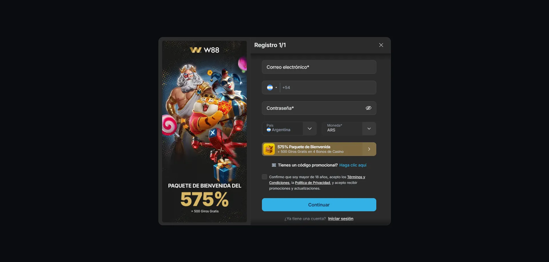 w88 Casino registratieproces voor nieuwe Nederlandse spelers